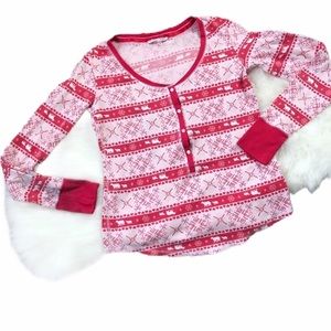 Victoria’s Secret thermal PJ Top